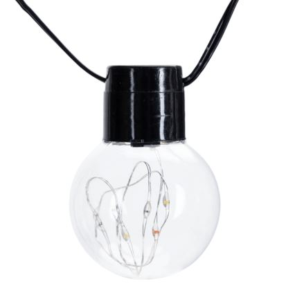 Aigostar - LED Guirlande décorative d'extérieur 160xLED 10m IP44 blanc chaud