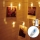 Aigostar - Guirlande décorative LED 20 LEDs / 5 W / USB / 6 m / blanc chaud