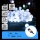 Aigostar - Guirlande décorative LED d'extérieur 50 LED/8 fonctions 5 m IP44 blanc froid