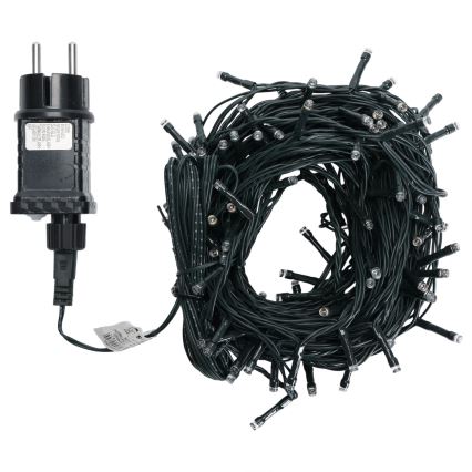Aigostar - Guirlande LED de Noël d'extérieur 150 LED, 8 modes, 18 m, IP44, multicolore