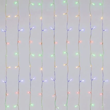 Aigostar - Guirlande LED de Noël d'extérieur 372xLED/8 fonctions 6x1,2m IP44 multicolore