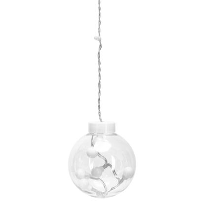 Aigostar - Guirlande de Noël LED d'extérieur 120 LED, 8 fonctions, 3 x 0,6 m, IP44, blanc chaud + télécommande