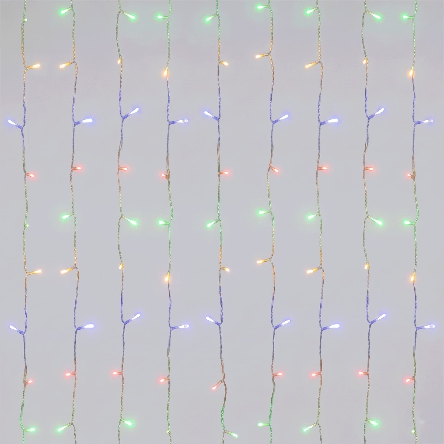 Aigostar - Guirlande LED de Noël extérieure 156xLED/8 fonctions 4,2x1,2m IP44 multicolore