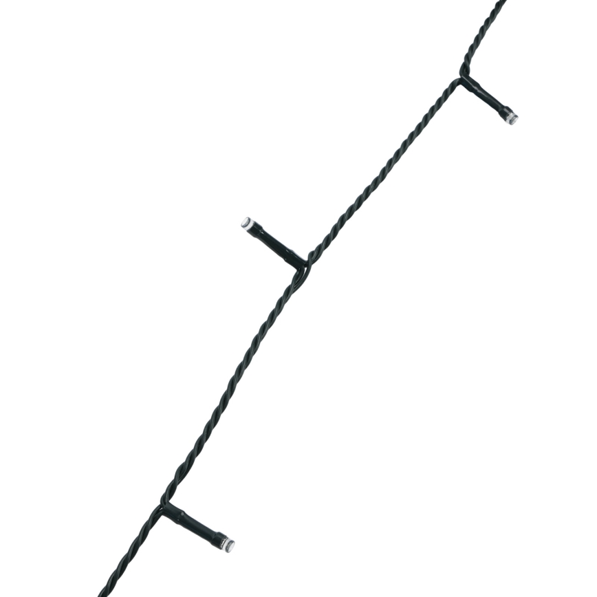 Aigostar - Guirlande lumineuse de Noël LED extérieure 200 LED, 8 fonctions, 20 m, IP44, blanc froid