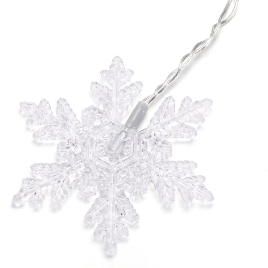 Aigostar - LED Guirlande de Noël extérieure 120xLED/8 fonctions 3x0,7m IP44 blanc chaud + télécommande