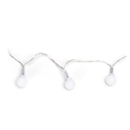 Aigostar - Guirlande lumineuse LED extérieure 100xLED/3xAA/8 fonctions 10,3 m IP44 blanc chaud
