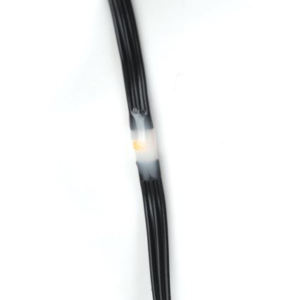 Aigostar - Guirlande LED extérieure 50 LED / 8 fonctions / 3 piles AA / 5,3 m / IP44 / blanc chaud