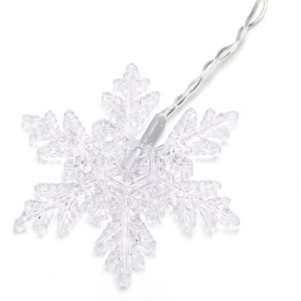 Aigostar - Guirlande de Noël LED extérieure 120xLED/8 fonctions 3x0,7m IP44 blanc chaud + télécommande