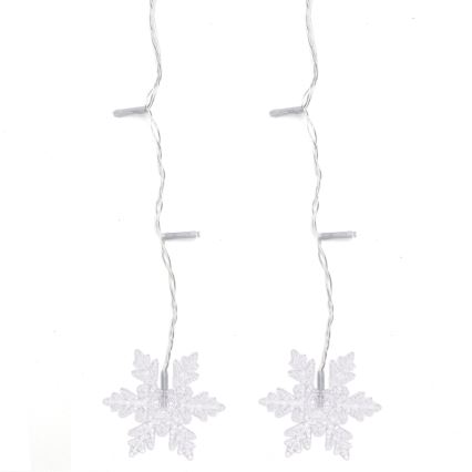 Aigostar - Guirlande de Noël LED extérieure 120xLED/8 fonctions 3x0,7m IP44 blanc chaud + télécommande