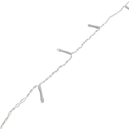 Aigostar - Guirlande lumineuse LED d'extérieur pour Noël 150 LED/6W/230V/8 fonctions 1,5x1m IP44 blanc froid + télécommande