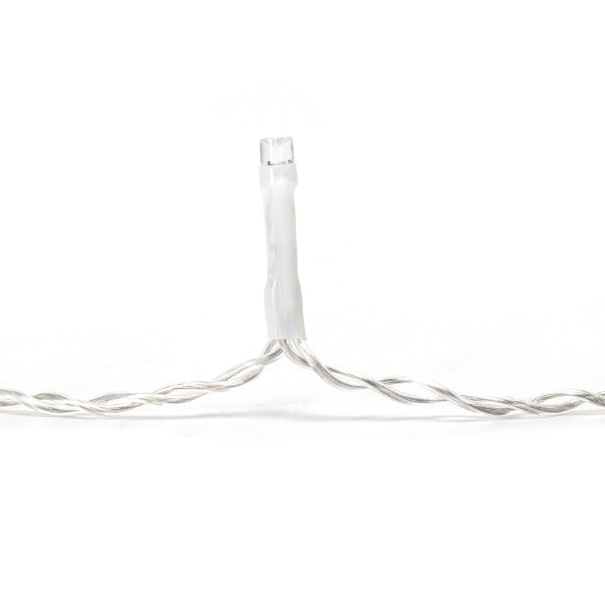 Aigostar - Guirlande lumineuse LED d'extérieur pour Noël 300xLED/6W/230V/8 fonctions 15x0,4m IP44 blanc froid