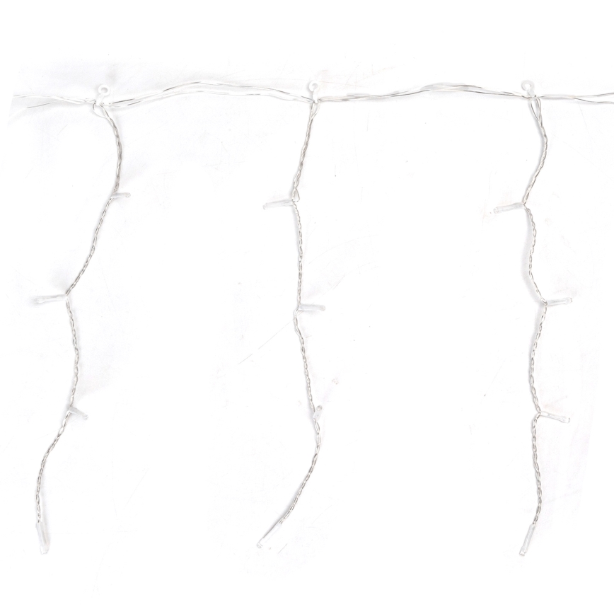 Aigostar - Guirlande lumineuse LED d'extérieur pour Noël 300xLED/6W/230V/8 fonctions 15x0,4m IP44 blanc froid