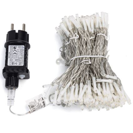 Aigostar - Guirlande lumineuse LED d'extérieur 234 LEDs, 8 modes d'éclairage, 1,2x1,8 m, IP44, multicolore