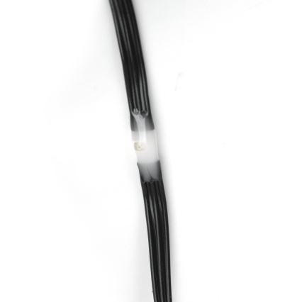 Aigostar - Guirlande lumineuse LED d'extérieur, 50 LED, 8 modes, fonctionnement sur 3 piles AA, 5,3 m, IP44, blanc froid