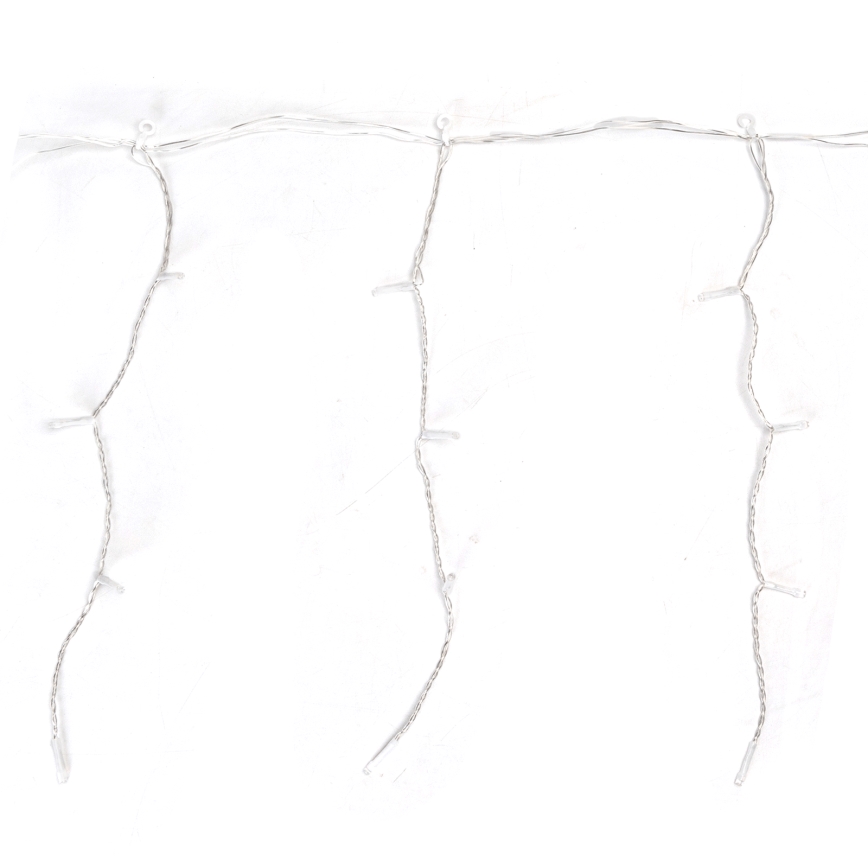 Aigostar - Guirlande lumineuse LED d'extérieur de Noël 100xLED/8 fonctions 8x0,4m IP44 blanc chaud