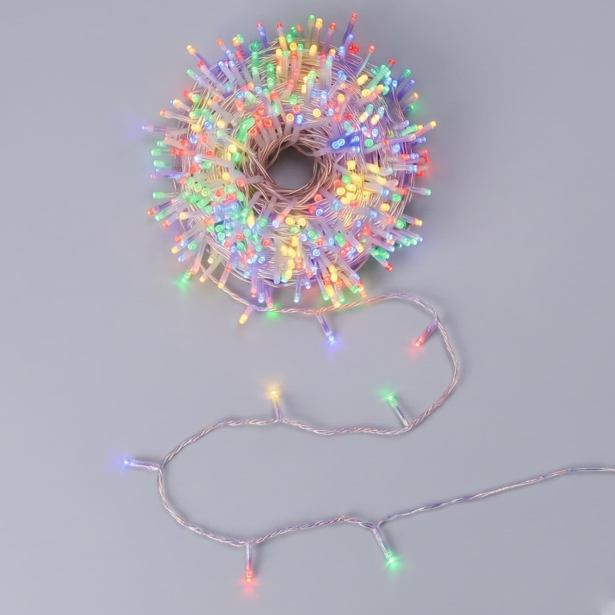 Aigostar - Guirlande lumineuse LED d'extérieur pour Noël, 1000 LED, 8 modes, 103 m, IP44, multicolore