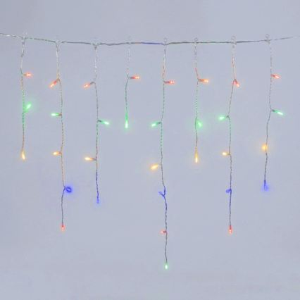 Aigostar - LED Guirlande lumineuse de Noël extérieure 100xLED/8 fonctions 3xAA 8x06m IP44 multicolore