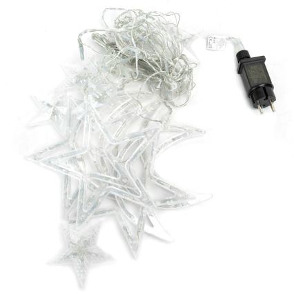 Aigostar - Guirlande de Noël LED extérieure 120xLED/6W/230V/8 fonctions 3x0,6m IP44 blanc froid + télécommande