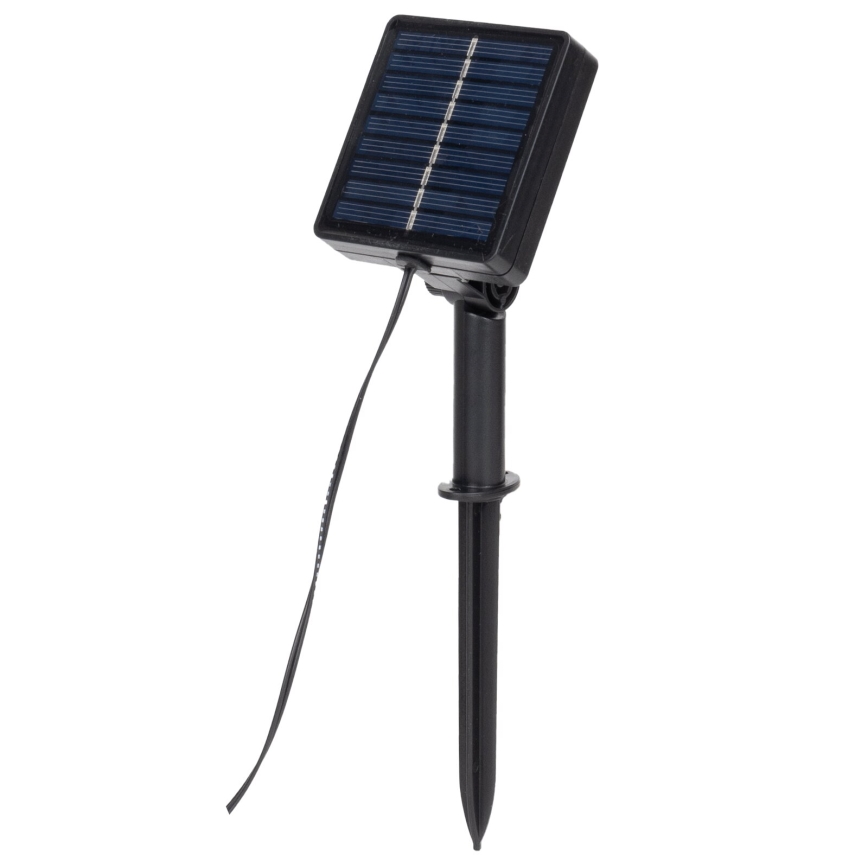 Aigostar - Guirlande solaire 100xLED/12m IP65 blanc chaud ivy