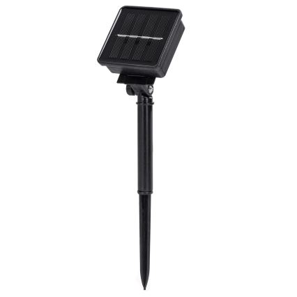 Aigostar - Guirlande solaire LED 200 LED/8 modes 22 m IP65 blanc chaud 800 mAh