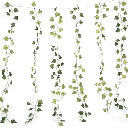 Aigostar - Guirlande solaire 70xLED/4x1m IP65 blanc chaud ivy