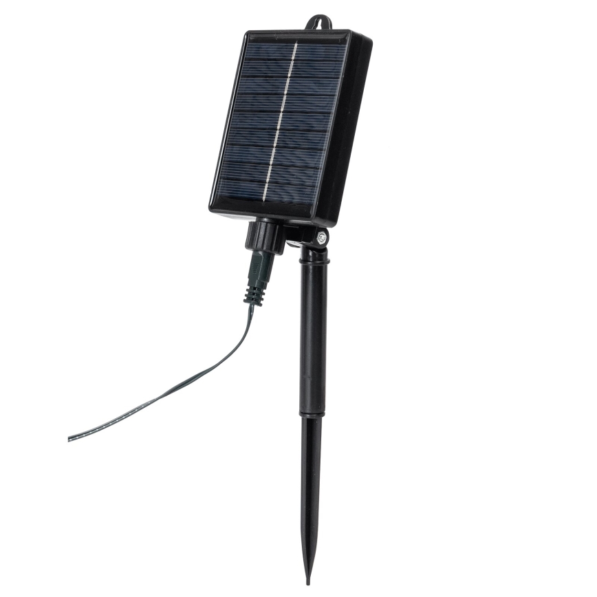 Aigostar - Guirlande solaire de Noël à LED 20 LED / 8 fonctions, 11,5 m, IP65, multicolore