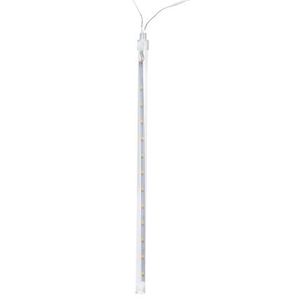 Aigostar - Guirlande solaire LED 384 LEDs / 13 m, IP65, 1200 mAh, blanc froid