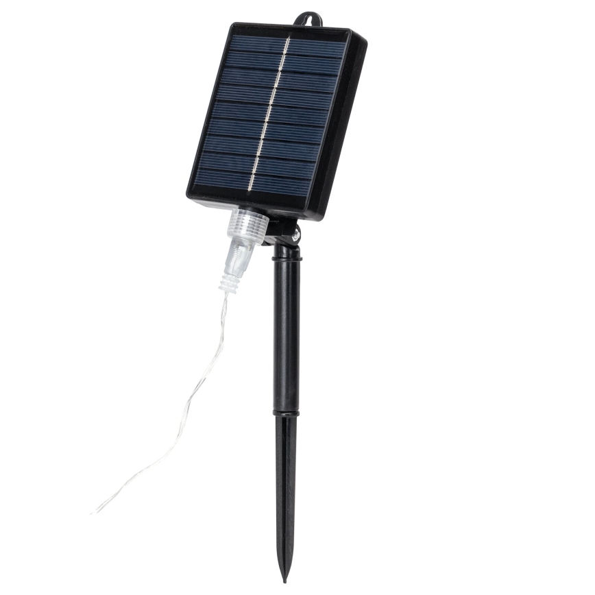 Aigostar - Guirlande solaire LED 384xLED/13m IP65 1200 mAh multicolore