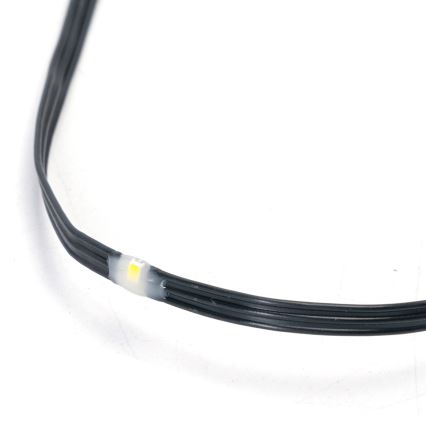 Aigostar - Guirlande solaire LED de Noël 500xLED/8 fonctions 52m IP65 blanc froid 1200 mAh