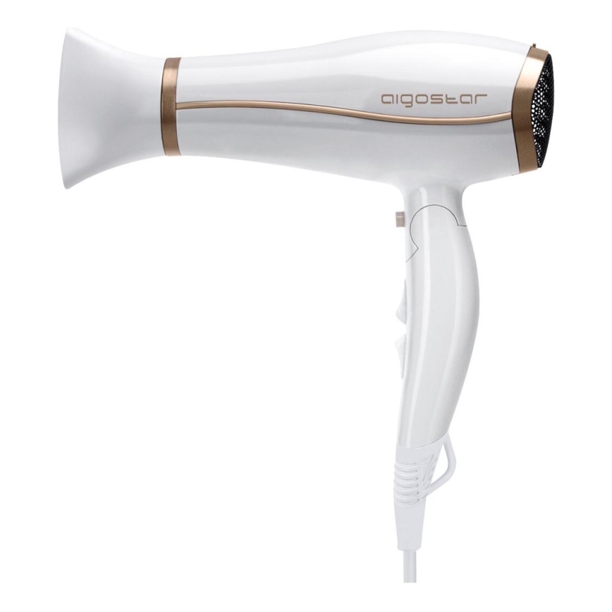 Aigostar - Haardroger met ionisator 2200W/230V wit
