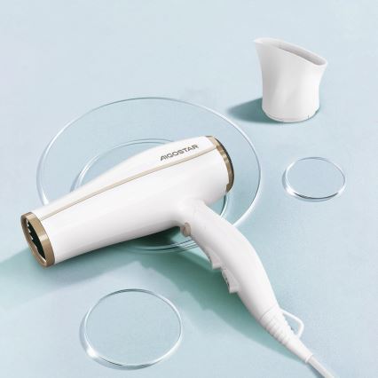 Aigostar - Haardroger met ionisator 2200W/230V wit