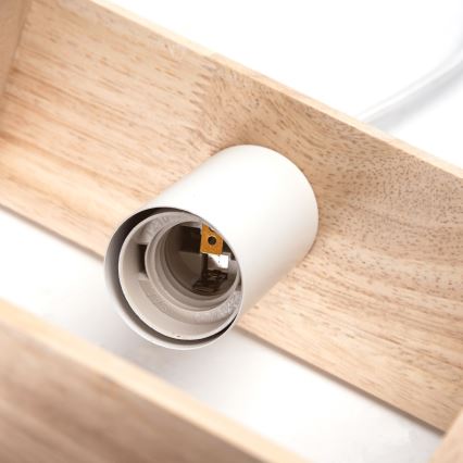 Aigostar hanglamp 1xE27/60W/230V beige
