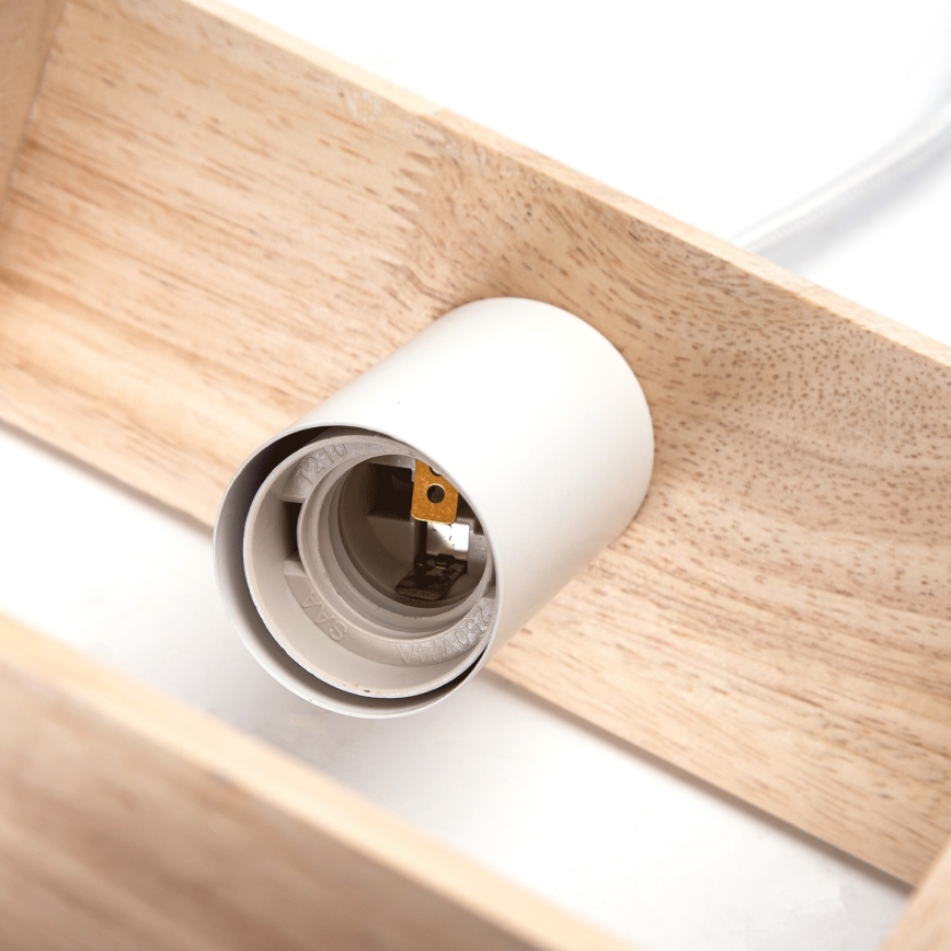 Aigostar hanglamp 1xE27/60W/230V beige