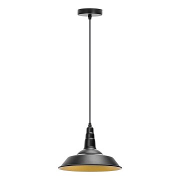 Aigostar - Hanglamp aan een koord 1xE27/60W/230V zwart