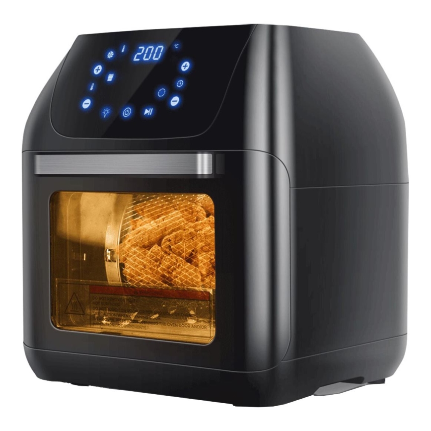 Aigostar - Hetelucht oven 1400W/230V 12l zwart