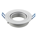 Aigostar - Inbouwring voor GU10-inbouwspot, Ø 9,1 cm, wit