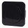 Aigostar - Interrupteur double avec cadre n° 5, noir