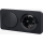 Aigostar - Interrupteur double n° 5 et prise SCHUKO 230 V avec cadre noir