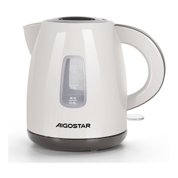 Aigostar - Ketel 1,2l 2200W/230V beige