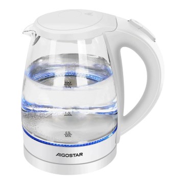 Aigostar - Ketel 1,7l 2200W/230V wit