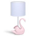 Aigostar - Kleine kinderlamp 1xE14/40W/230V swan roze