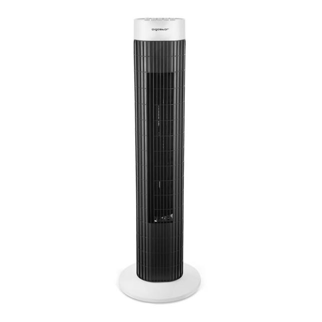 Aigostar - Kolom Ventilator 45W/230V zwart/wit