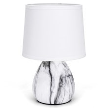 Aigostar - Lampe de table 1xE14/40W/230V blanc