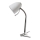 Aigostar -  Lampe de table avec pince 1xE27/11W/230V blanc/chrome brillant