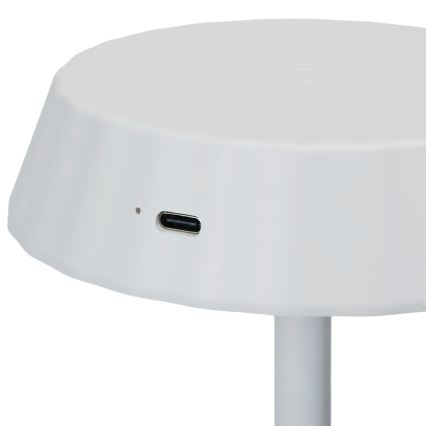 Aigostar - Lampe de table LED dimmable AMBIENT LED/2,4W/5V 3000-6500K blanche