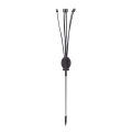 Aigostar - Lampe solaire décorative LED/0,04W/1,2V 68,5cm 300 mAh 2700K IP44