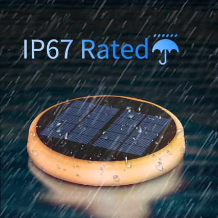 Aigostar - Lampe solaire RGB LED/0,6W/3,7V IP65