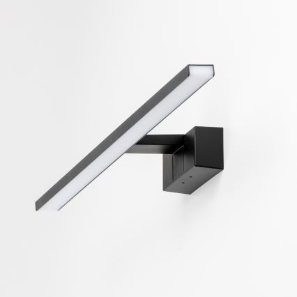 Aigostar - LED Badkamer spiegelverlichting LED/12W/230V 4000K 60 cm IP44 zwart