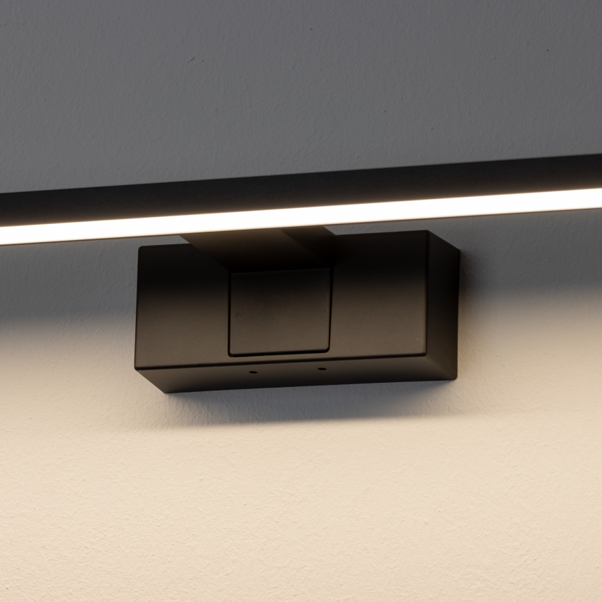 Aigostar - LED Badkamer spiegelverlichting LED/12W/230V 4000K 60 cm IP44 zwart