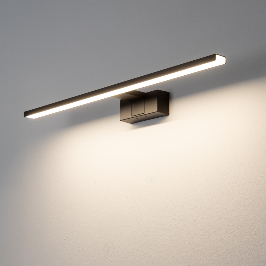 Aigostar - LED Badkamer spiegelverlichting LED/12W/230V 4000K 60 cm IP44 zwart